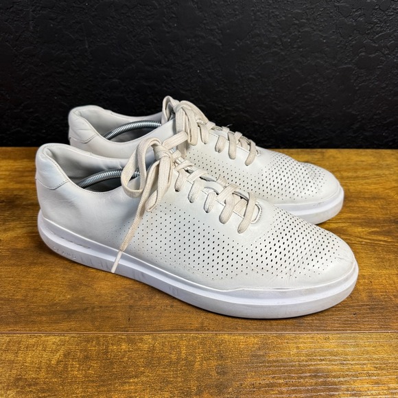 Cole Haan Other - Cole Haan Grand Crosscourt C31436 White Leather Sneakers Mens 12M